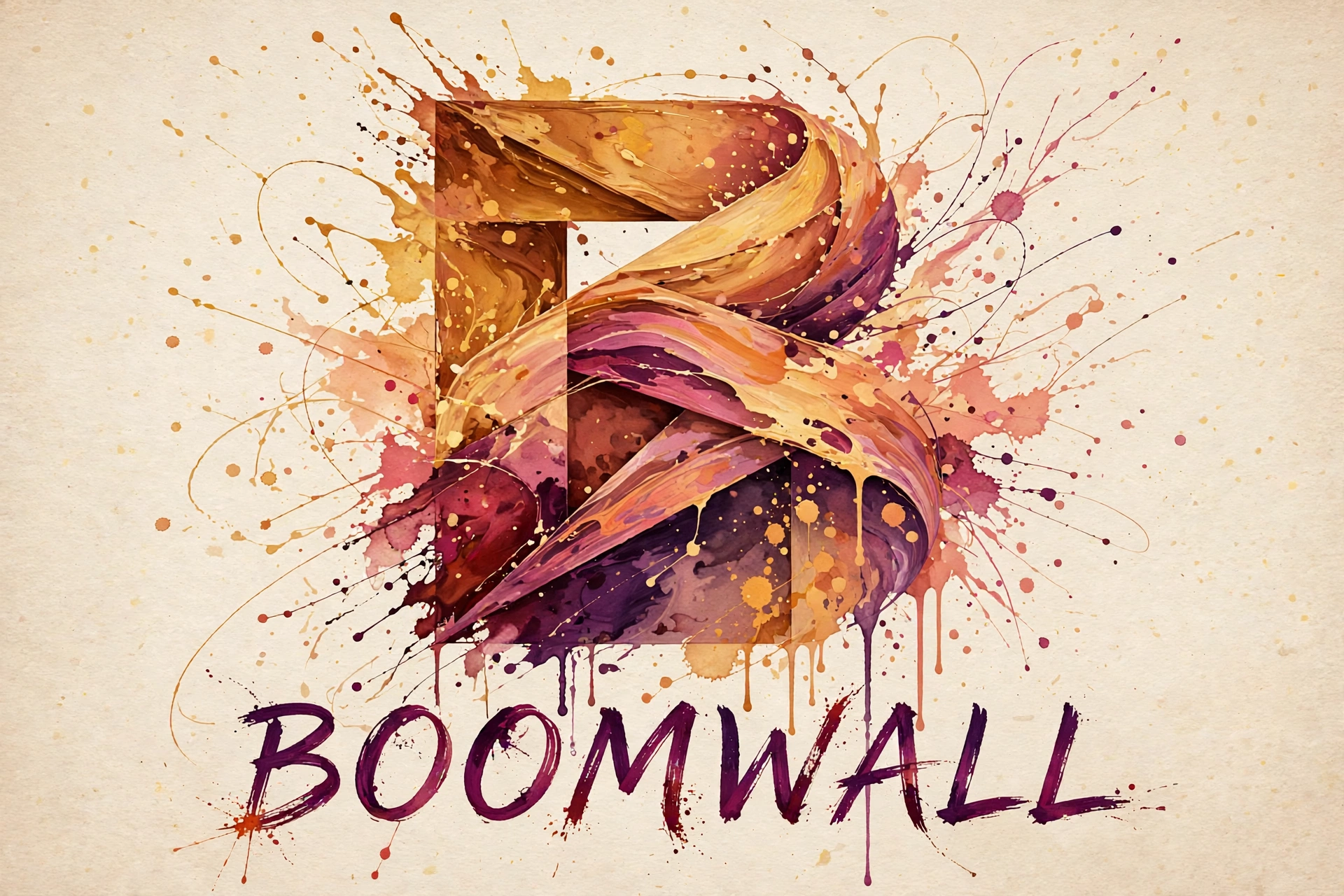 Sunset-style mural example
